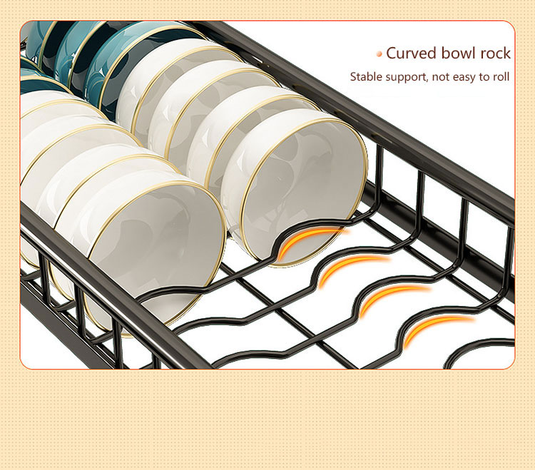 Kitchen Adjustable Modular Dish Rack
